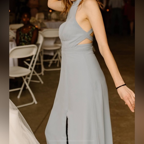 Azazie Clarice Size A0 Dusty Blue - Picture 5 of 5